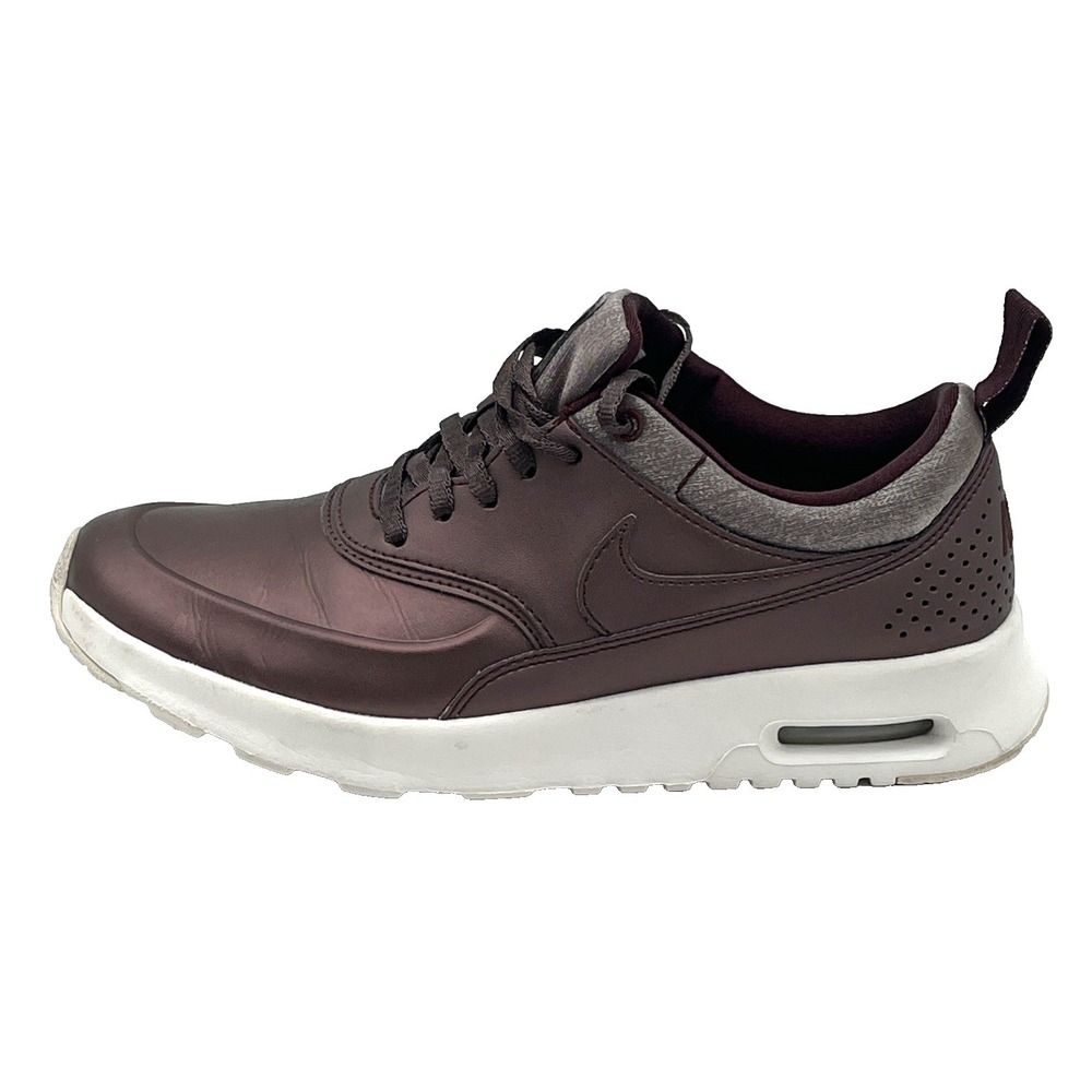 Nike Air Max Thea Premium Women's 6.5‎ Plum Burgundy 616723-900 Sneakers Shoes